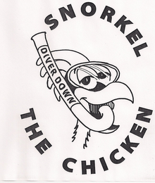 SNORKEL THE CHICKEN DIVER DOWN logo