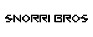 SNORRI BROS logo