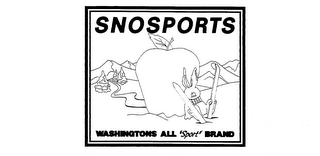 SNOSPORTS WASHINGTONS ALL "SPORT" BRAND logo
