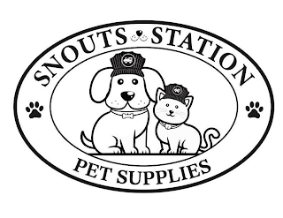 SNOUTS STATION PET SUPPLIES logo
