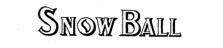 SNOW BALL logo