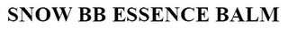SNOW BB ESSENCE BALM logo