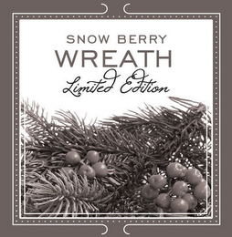 SNOW BERRY WREATH LIMTED EDITION logo