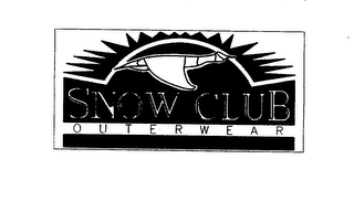 SNOW CLUB OUTERWEAR AND DESIGN logo