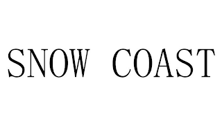 SNOW COAST logo