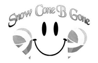 SNOW CONE B GONE logo