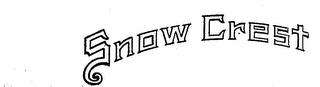 SNOW CREST logo