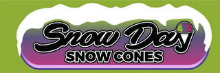 SNOW DAY SNOW CONES logo
