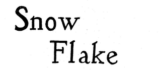 SNOW FLAKE logo