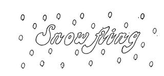 SNOW FLING logo