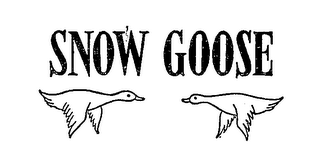 SNOW GOOSE logo