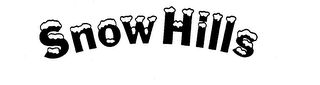 SNOW HILLS logo