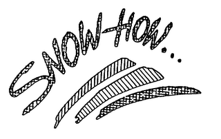 SNOW HOW... logo