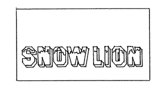 SNOW LION logo