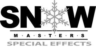 SNOW M·A·S·T·E·R·S SPECIAL EFFECTS logo