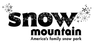 SNOW MOUNTAIN AMERICA'S FAMILY SNOW PARK logo