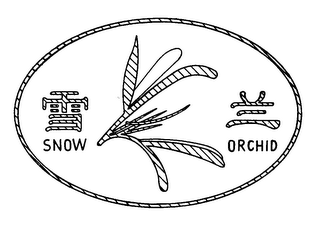 SNOW ORCHID logo