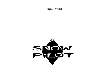 SNOW PILOT logo
