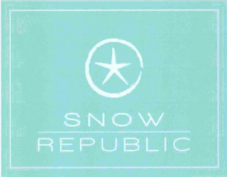 SNOW REPUBLIC logo