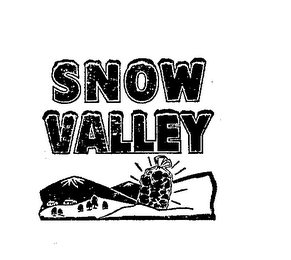 SNOW VALLEY logo