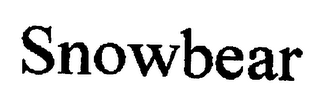SNOWBEAR logo