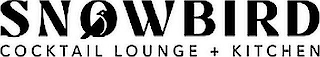 SNOWBIRD COCKTAIL LOUNGE + KITCHEN logo