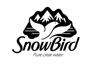 SNOWBIRD PURE CLEAR WATER logo
