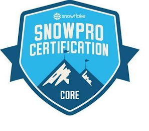 SNOWFLAKE SNOWPRO CERTIFICATION CORE logo