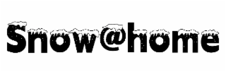 SNOW@HOME logo