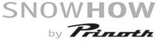 SNOWHOW BY PRINOTH logo