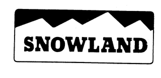 SNOWLAND logo