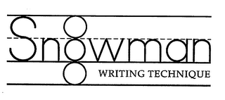 SNOWMAN WRITING TECHNIQUE logo