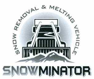 SNOWMINATOR SNOW REMOVAL & MELTING VEHICLE logo