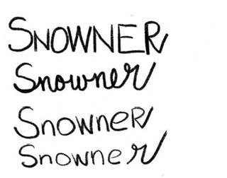 SNOWNER logo