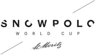 SNOWPOLO WORLD CUP ST. MORITZ logo