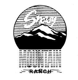 SNOWY MOUNTAIN RANCH logo