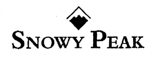 SNOWY PEAK logo
