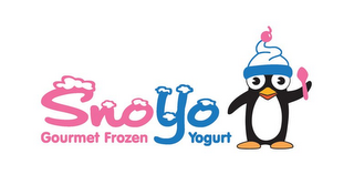 SNOYO GOURMET FROZEN YOGURT logo