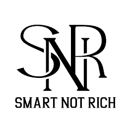 SNR SMART NOT RICH logo