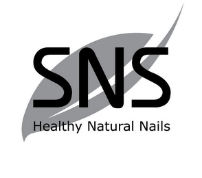 SNS HEALTHY NATURAL NAILS logo