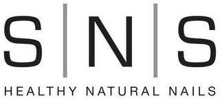 SNS HEALTHY NATURAL NAILS logo