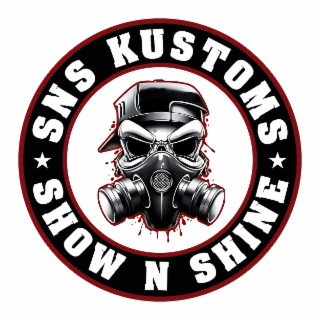 SNS KUSTOMS SHOW N SHINE logo