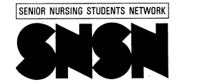 SNSN SENIOR NURSING STUDENTS NETWORK logo