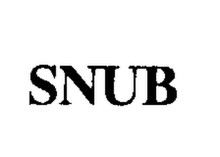 SNUB logo