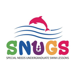 SNUGS SPECIAL NEEDS UNDERGRADUATE SWIM LESSONS logo