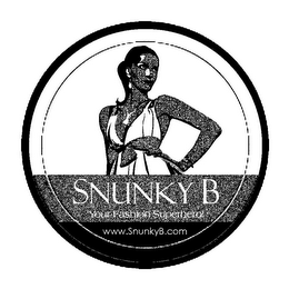 SNUNKY B YOUR FASHION SUPERHERO logo