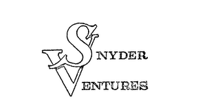 SNYDER VENTURES logo
