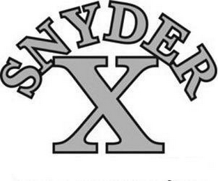 SNYDER X logo