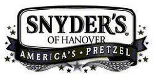 SNYDER'S OF HANOVER AMERICA'S PRETZEL logo