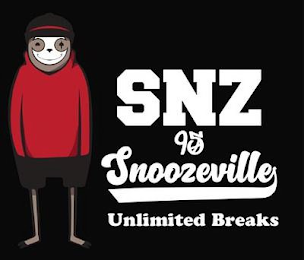 SNZ 95 SNOOZEVILLE UNLIMITED BREAKS logo